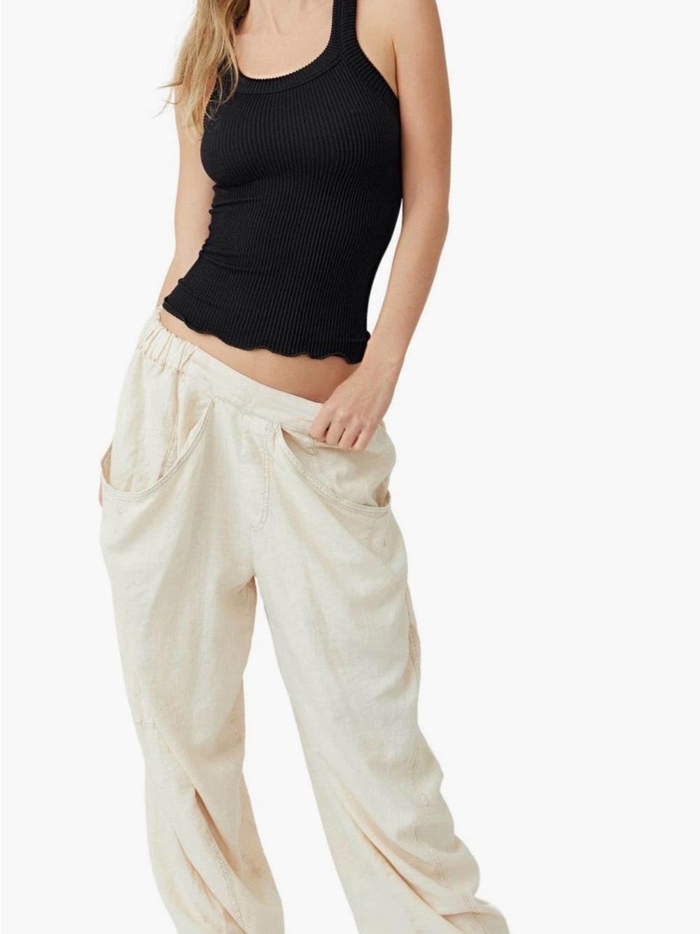 Free People Rib RacerbackTank Top - Picture 5 of 5